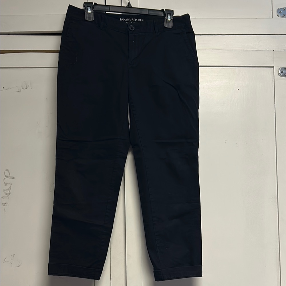 Banana Republic Black Chinos Classic Style